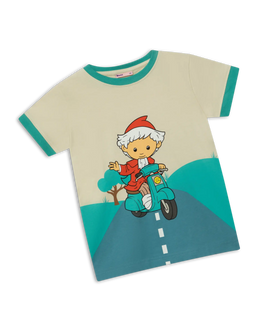 koaa – Unser Sandmännchen “On the Road” – T-Shirt beige
