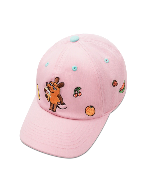 koaa – La Souris “Fruits” – Casquette Polo rose