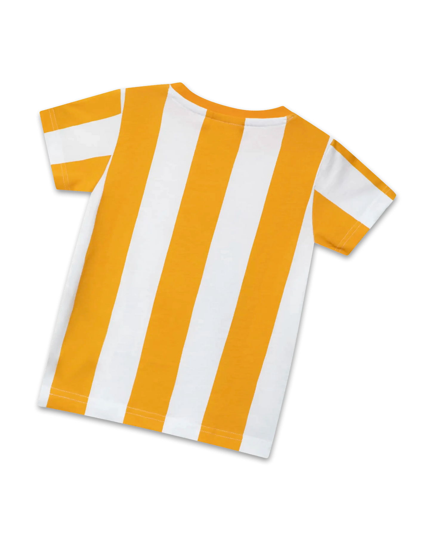 koaa – T-shirt Bobo Dormouse Stripes jaune/blanc