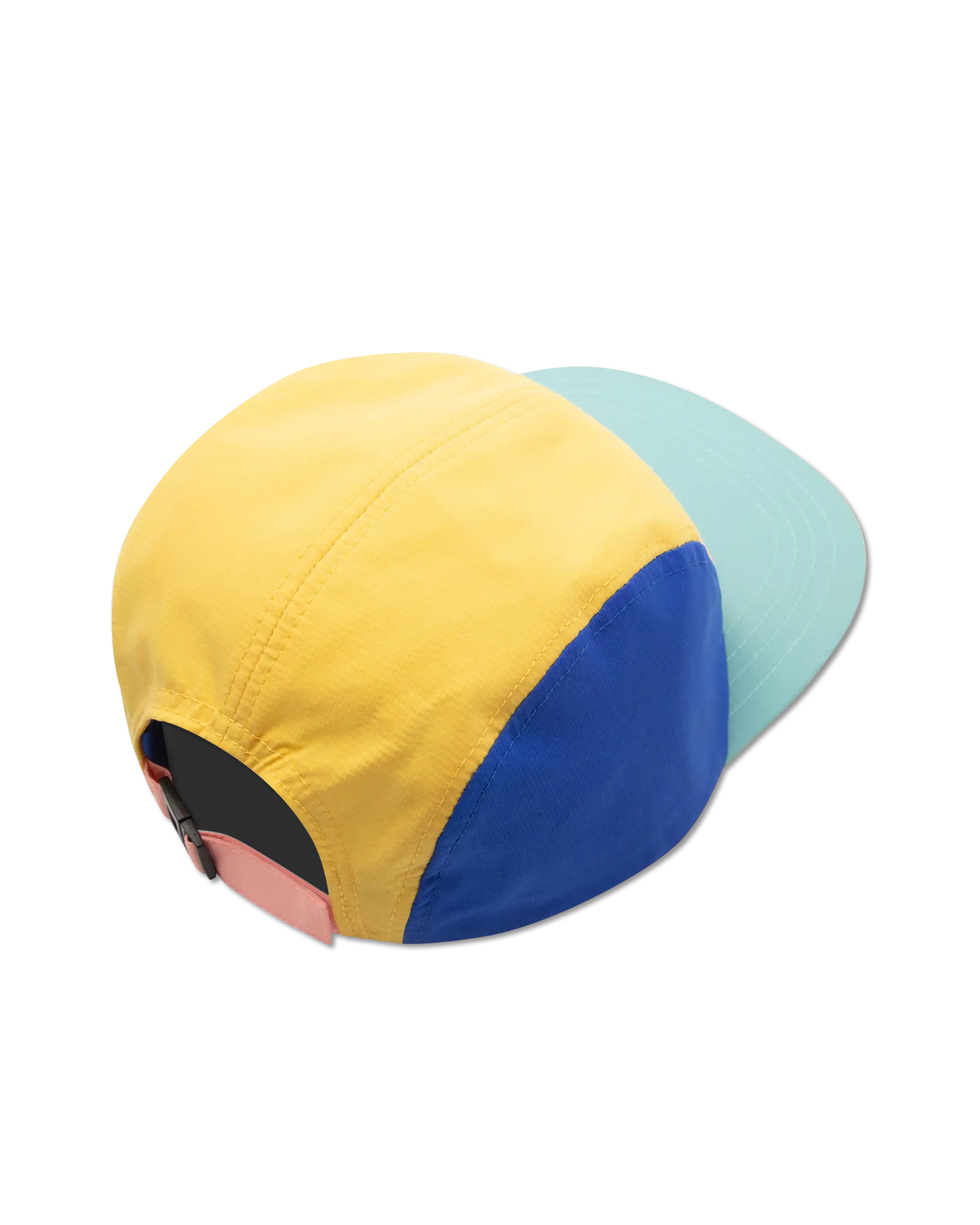 koaa – The Elephant « Stay Cool » – Casquette cinq panneaux bleu/jaune/rose