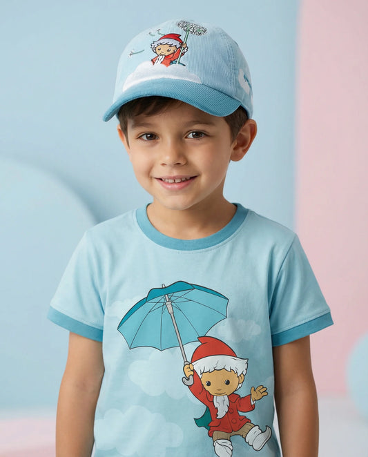 Detailansicht von koaa – Notre marchand de sable « Day Dreaming » – Casquette Polo bleu