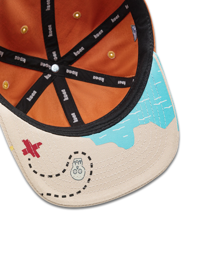 koaa – Maus Pirat – Snapback Kids brown/beige
