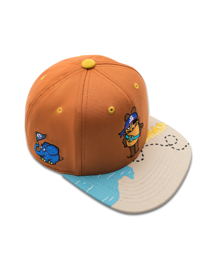 koaa – Maus Pirat – Snapback Kids brown/beige