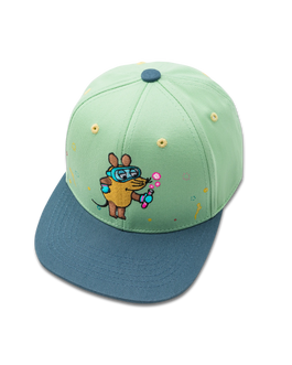 koaa – The Mouse “Chemist” – Snapback Kids light-green/blue