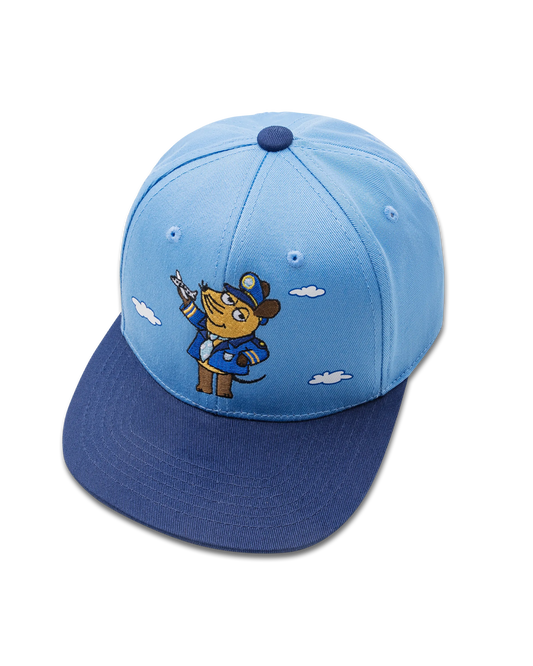 koaa – Maus Pilot – Snapback Kids light-blue/navy