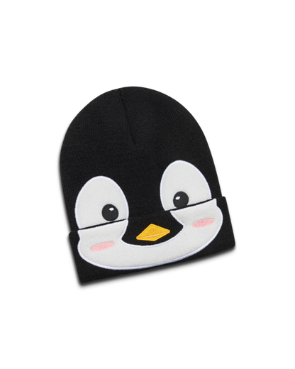 koaa – Pingu der Pinguin – Mascot Beanie black/white