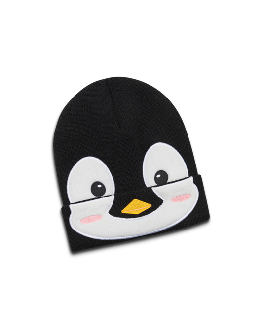 koaa – Pingu le Pingouin – Bonnet Mascotte noir/blanc