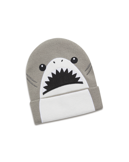 koaa – Harald the Shark – Mascot Beanie gray/white