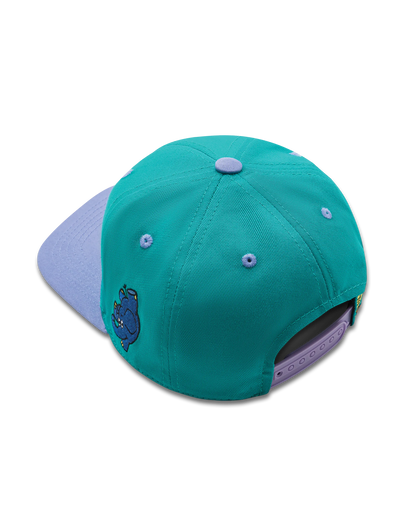 koaa – Maus, Elefant & Ente "Die Crew" – Snapback turquoise/blue