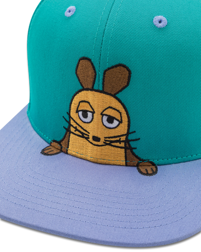 koaa – Maus, Elefant & Ente "Die Crew" – Snapback turquoise/blue