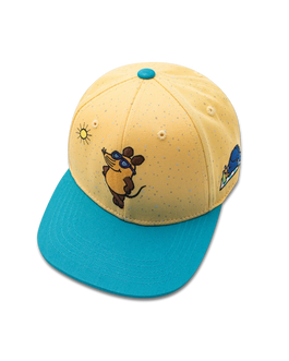 koaa – Die Maus "Beachboys" – Snapback beige/turquoise