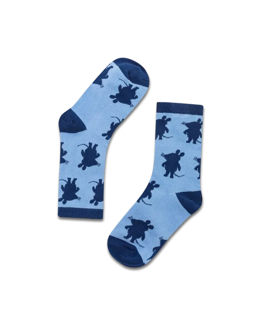 koaa – The Mouse “Silhouette” – Socks blue/navy