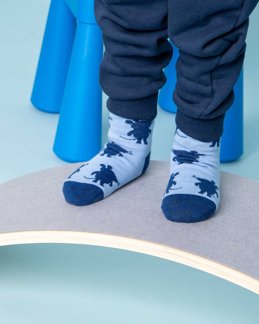 Detailansicht von koaa – The Mouse “Silhouette” – Socks blue/navy