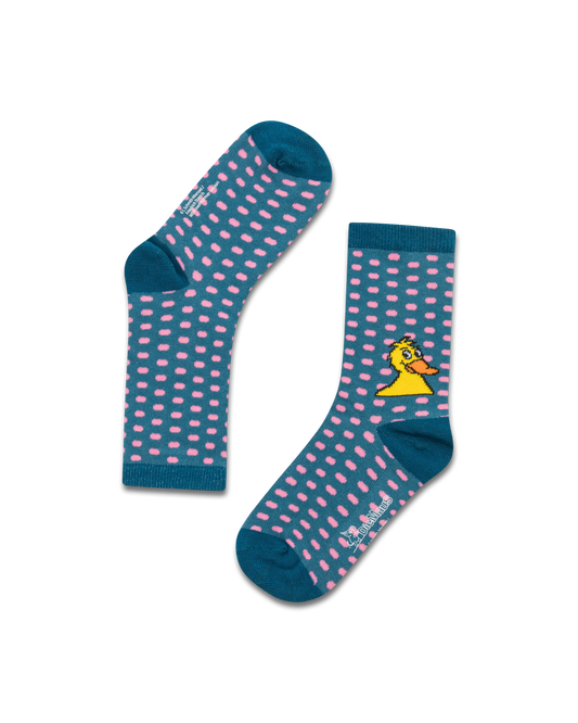 koaa – The Duck “All Over” – Socks turquoise/pink