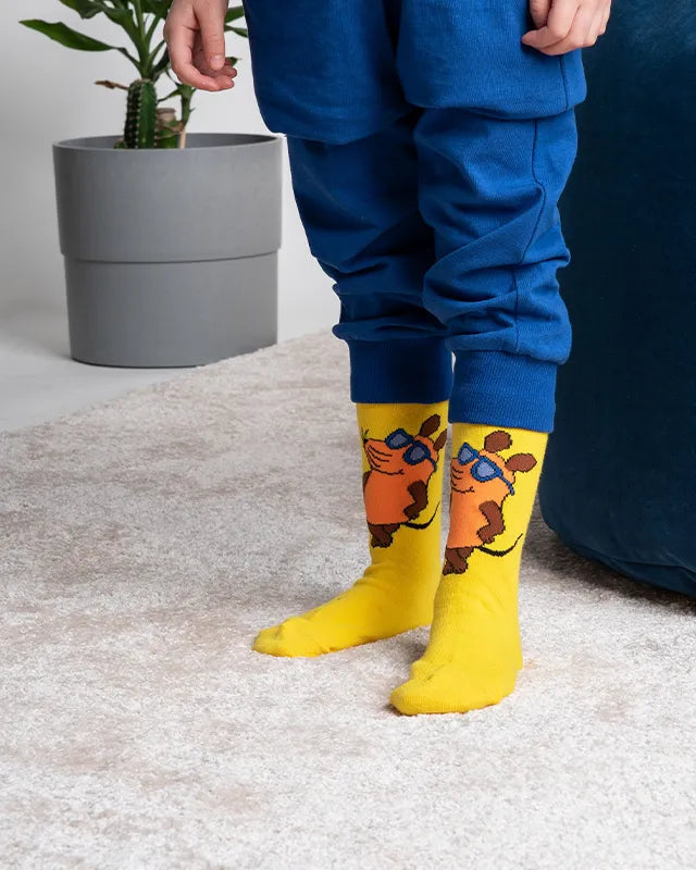 koaa – The Mouse “Beachboy” – Socks yellow