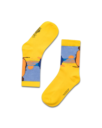 koaa – La Souris &amp; L'Éléphant « Sunset » – Chaussettes multicolores