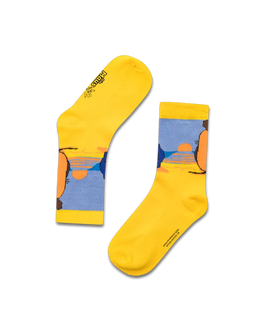 koaa – La Souris &amp; L'Éléphant « Sunset » – Chaussettes multicolores