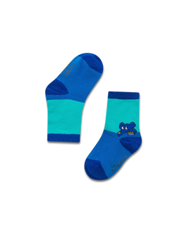 koaa – Der Elefant "Guck-Guck" – Socks green/purple/navy
