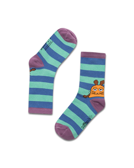 koaa – Die Maus "Stripes" – Socks blue/green