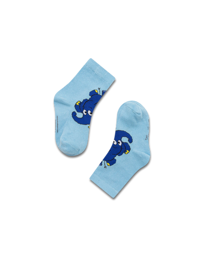 koaa – Der Elefant "Fußstand" – Socks blue