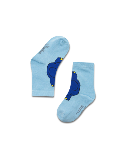 koaa – Der Elefant "Fußstand" – Socks blue