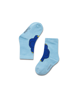 koaa – Der Elefant "Fußstand" – Socks blue