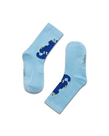 koaa – Der Elefant "Fußstand" – Socks blue