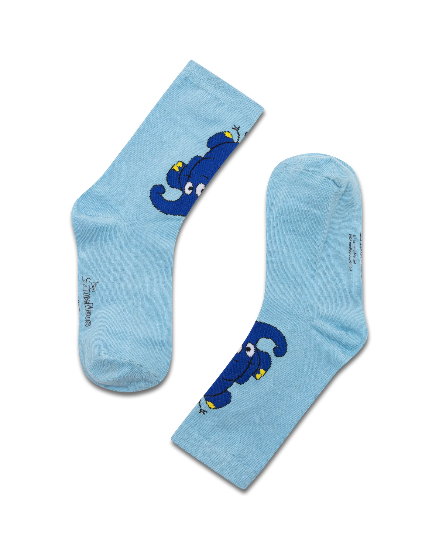 koaa – Der Elefant "Fußstand" – Socks blue