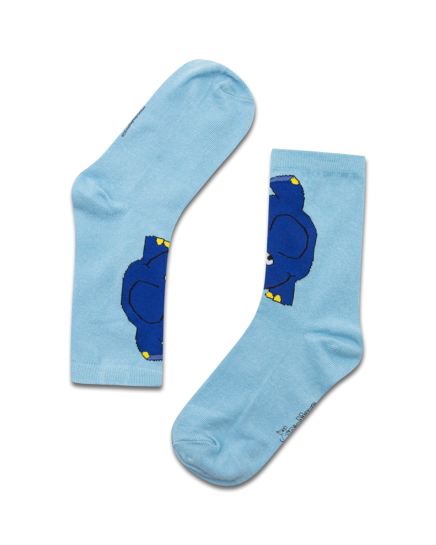 koaa – Der Elefant "Fußstand" – Socks blue