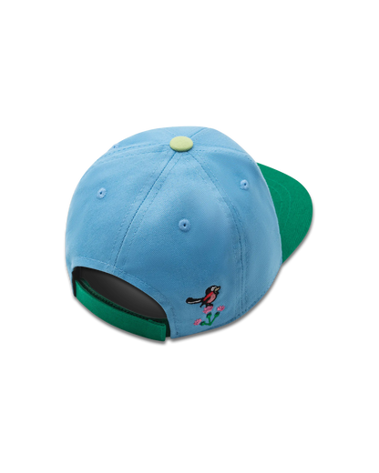 koaa – Der kleine Maulwurf "Frühling" – Snapback blue/green