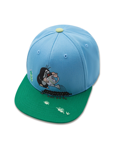 koaa – Der kleine Maulwurf "Frühling" – Snapback blue/green