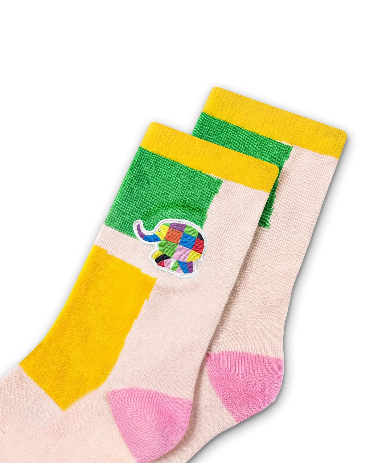 koaa – Elmer Color Block – Socks Kids beige