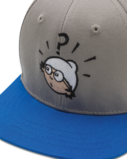 koaa – Mainzelmännchen "Det" – Snapback gray/blue