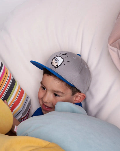 koaa – Mainzelmännchen "Det" – Snapback gray/blue