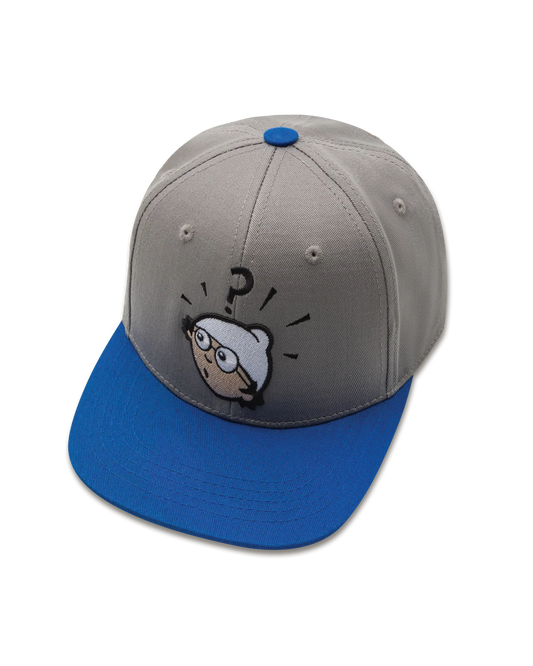 koaa – Mainzelmännchen "Det" – Snapback gray/blue