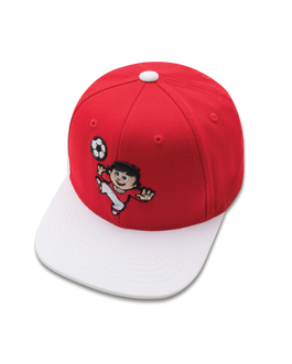 koaa – Mainzelmännchen « Fritzchen am Ball » – Snapback rouge/blanc