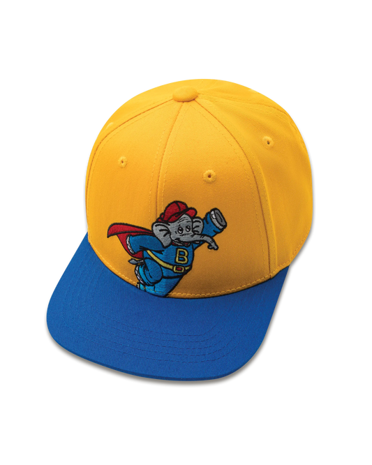 koaa – Benjamin Blümchen “Superhero” – Snapback yellow/blue