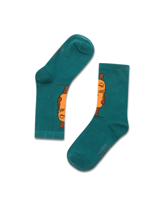 koaa – The Mouse “Wink” – Socks turquoise