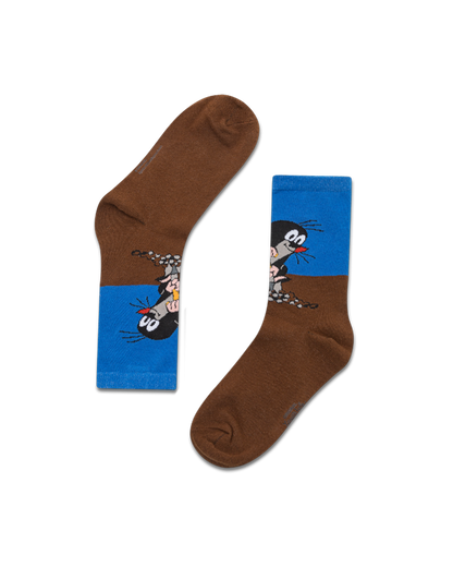 koaa – Der kleine Maulwurf "Am Graben" – Socks blue/brown