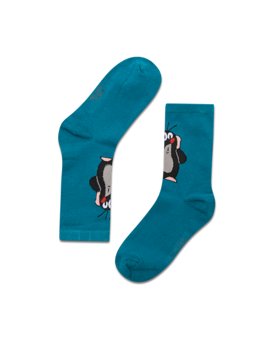 koaa – Der kleine Maulwurf "Ohh!" – Socks green
