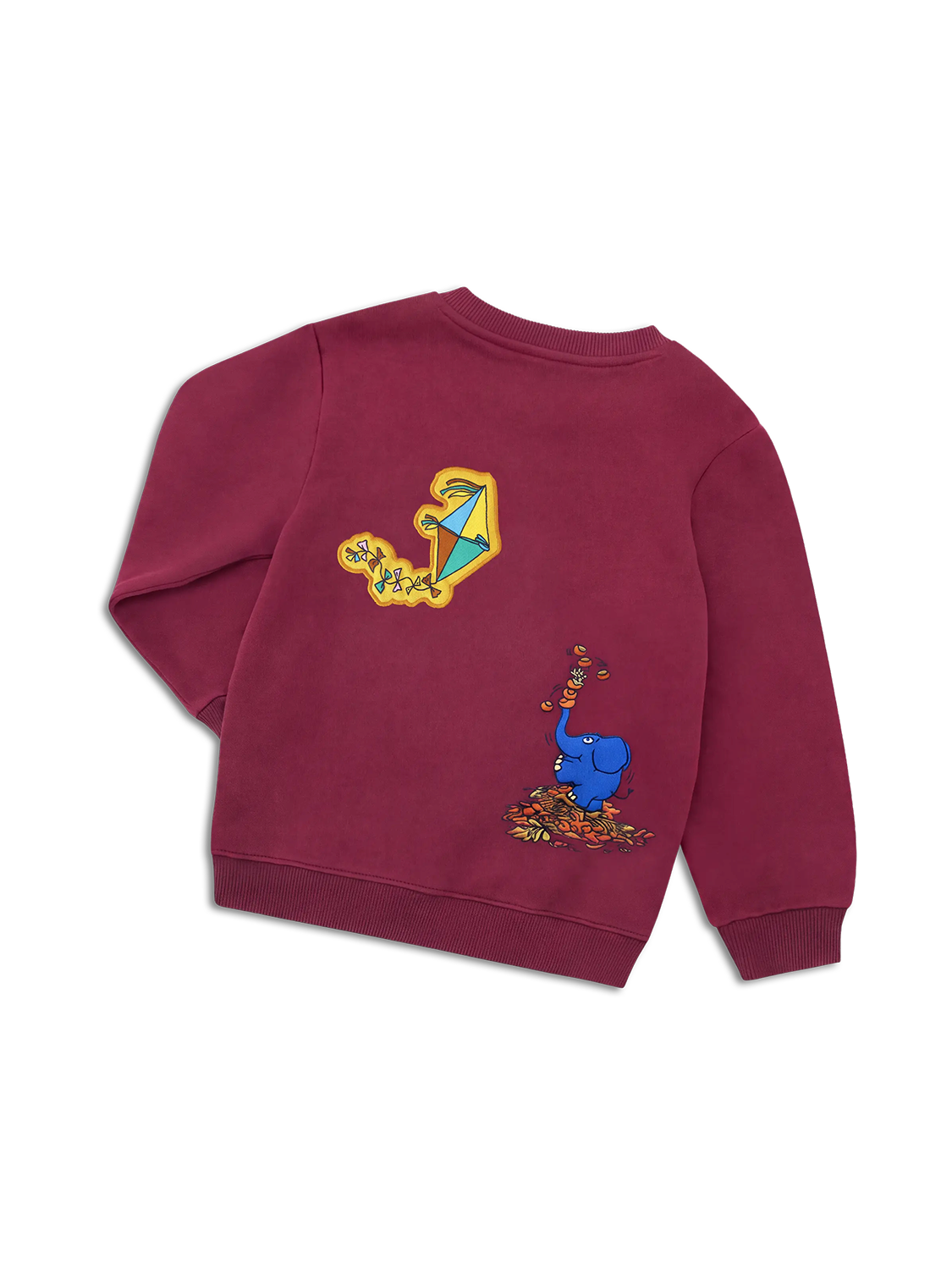 koaa – Die Maus Patches – Sweater Kids maroon