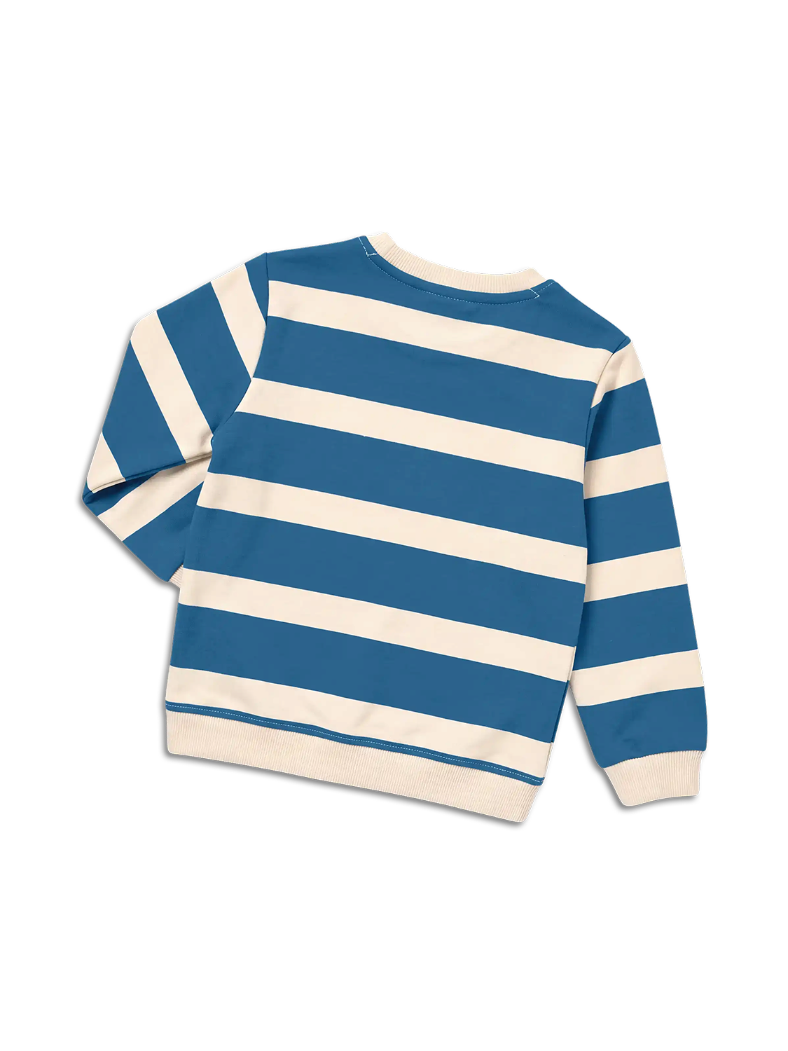 koaa – Die Maus Stripes – Sweater blue/cream
