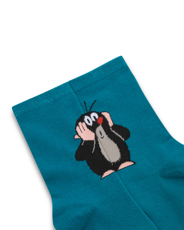 koaa – The Little Mole “Ohh!” – Socks green