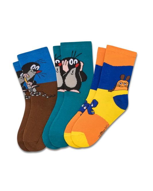 koaa – Mouse & Mole – Socks 3-pack