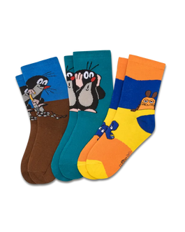 koaa – Maus & Maulwurf – Socks 3er-Pack