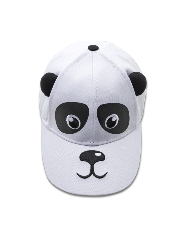 koaa – Paula the Panda – Mascot Cap white/black