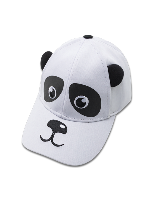 koaa – Paula le Panda – Casquette mascotte blanc/noir
