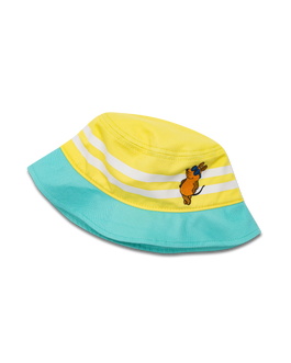 koaa – Die Maus "Beachboy" – Bucket Hat yellow/blue