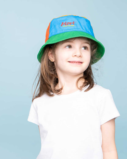 koaa – Pippi Langstrumpf "Auf und Ab" – Bucket Hat blue/red/green/orange