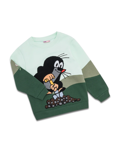 koaa – The little mole “Digging” – Sweater green